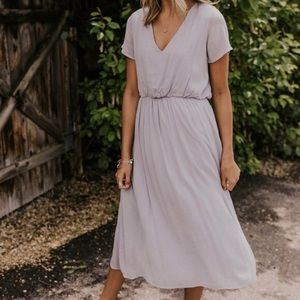ROOLEE Jane midi bridesmaid dress